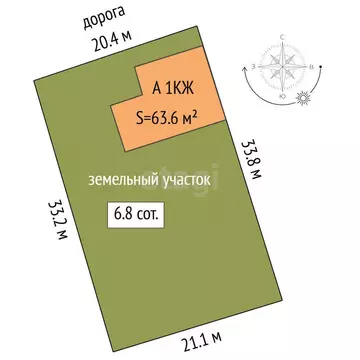Дом в Тюменский муниципальный округ, рабочий посёлок Винзили, ...