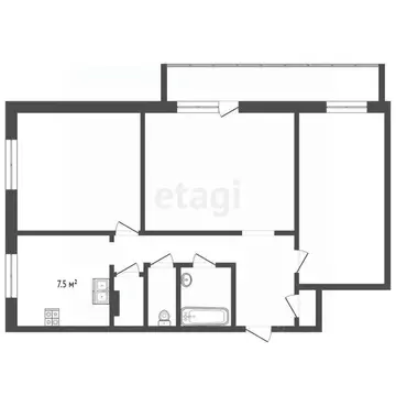 Торговая площадь в Свердловская область, Талицкий муниципальный округ, ...