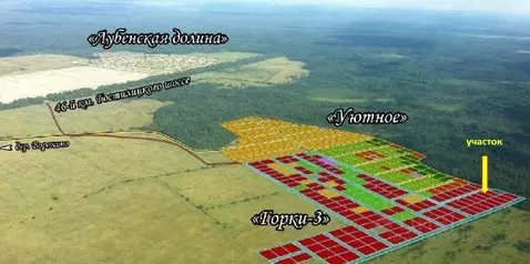 Участок в Ленинградская область, Ломоносовский район, Лопухинское ...