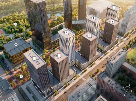 Помещение свободного назначения в Москва Зиларт жилой комплекс, ...