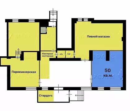 Помещение свободного назначения в Москва Первомайская ул., 87 (50 м)