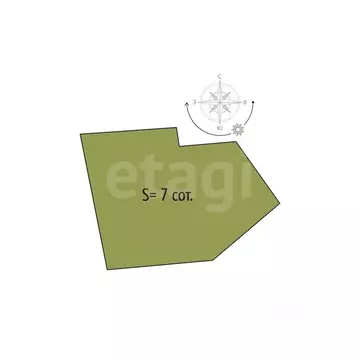 Участок в Новосибирская область, Коченевский район, Березка ...