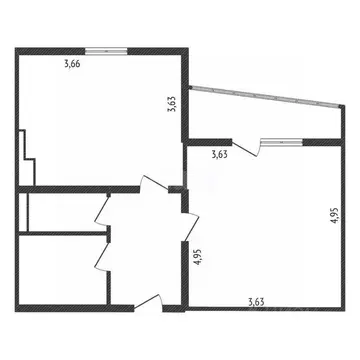 1-к кв. Белгородская область, Белгород ул. Газовиков, 9 (41.2 м)