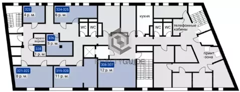 Офис в Москва ул. Земляной Вал, 8 (21 м)