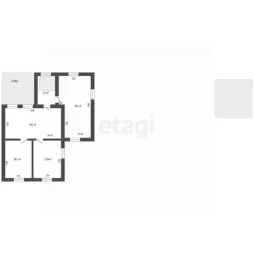 Дом в Ростовская область, Ростов-на-Дону Клавишный пер. (240 м)