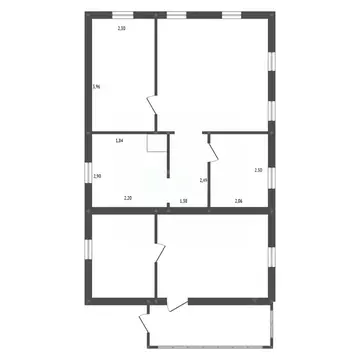 Дом в Амурская область, Белогорск Ремесленная ул., 24 (42 м)