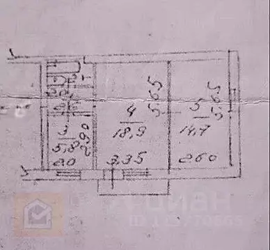 2-к кв. Крым, Симферополь ул. Первомайская, 10 (44.0 м)