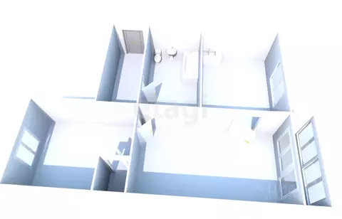 2-к кв. Сахалинская область, Южно-Сахалинск Ново-Александровск п/р, ...