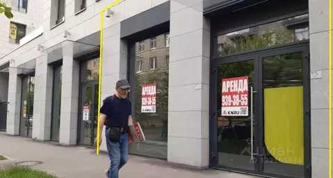 Помещение свободного назначения в Санкт-Петербург наб. Черной речки, ...
