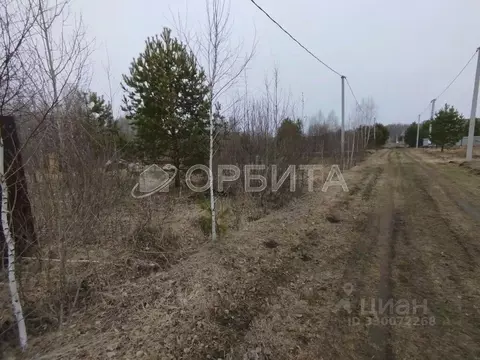 Участок в Тюменская область, Тюменский муниципальный округ, Ежевика дп ...