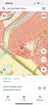 Участок в Татарстан, Лаишевский район, Егорьевское с/пос, д. Зимняя ...