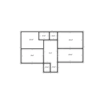 3-комнатная квартира: Махачкала, улица Каммаева, 28Ак1 (117 м)