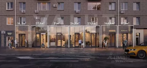 Помещение свободного назначения в Москва Ленинский просп., 62/1 (147 ...