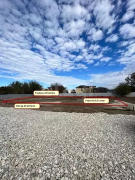 Участок в Краснодарский край, Анапа Алексеевка мкр, ул. Ленинградская ...