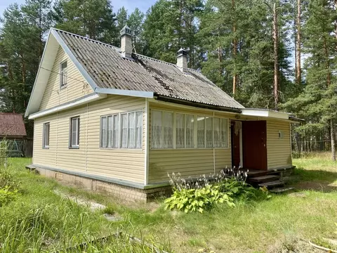 Дом в Псковская область, Гдовский район, Полновская волость  (56 м)