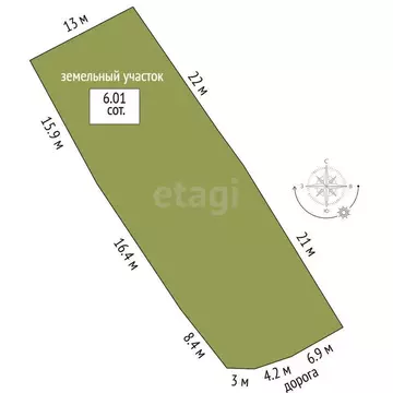 Дом в Тобольск, садоводческое товарищество Виктория-2, 3-й Луговой ...