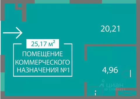 Помещение свободного назначения в Крым, Симферопольский район, с. ...