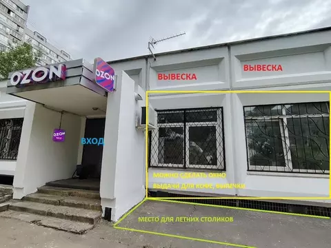 Торговая площадь в Москва Ратная ул., 8А (22 м)