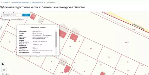 Участок в Амурская область, Благовещенск Дальняя ул. (7.0 сот.)
