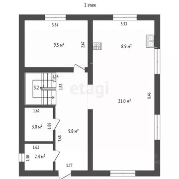 Дом в Тюменская область, Тюмень 4-й Салаирского тракта км (140 м)