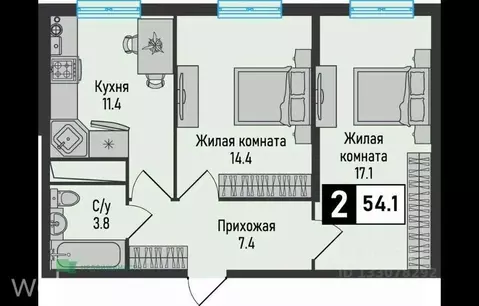 2-к кв. Ставропольский край, Железноводск городской округ, пос. ...