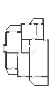 3-комнатная квартира: Белгород, Садовая улица, 61Б (160.6 м)