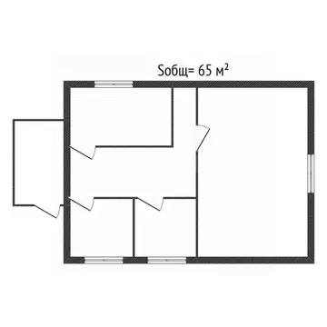 Дом в Брянская область, Клинцы пер. 2-й Щорса (65 м)