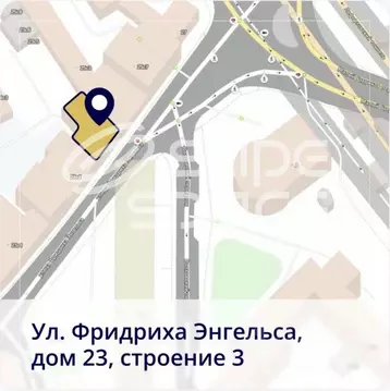 Помещение свободного назначения в Москва ул. Фридриха Энгельса, 23С1 ...