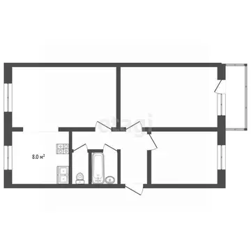 3-к кв. Ямало-Ненецкий АО, Муравленко ул. Муравленко, 13 (65.3 м)