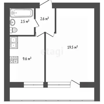1-к кв. Московская область, Одинцовский городской округ, ...