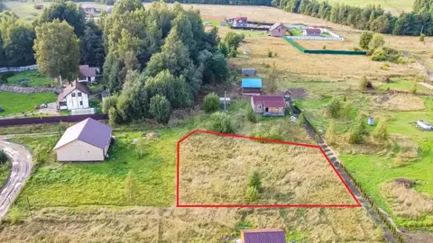 Участок в Ленинградская область, Приозерский район, Красноозерное ...