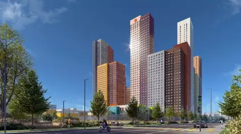 1-к кв. Москва Строительный проезд, 9С9 (38.0 м)