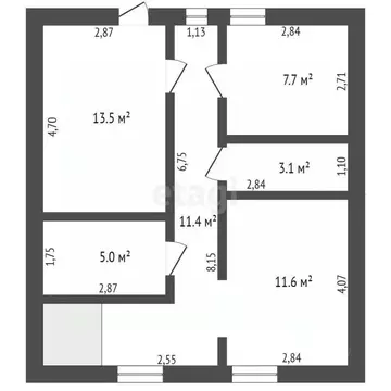 Дом в Брянская область, Дятьковский район, Большежуковское с/пос, д. ...