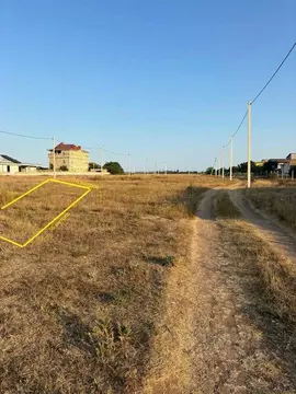 Участок в Крым, Сакский район, Штормовское с/пос, Парус кп 308 (6.0 ...