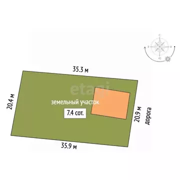 Дом в Челябинская область, Сосновский муниципальный округ, Вишневый ...