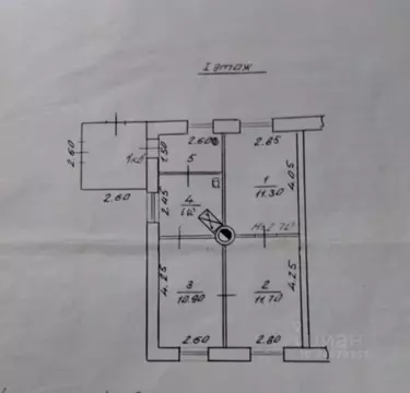 3-к кв. Волгоградская область, Волгоград Рабочий поселок Горьковский ...