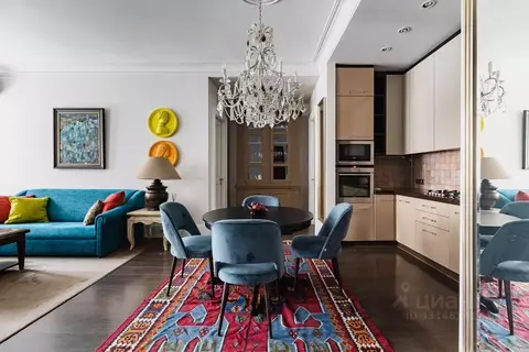 4-к кв. Москва Чистопрудный бул., 13С3 (110.0 м)