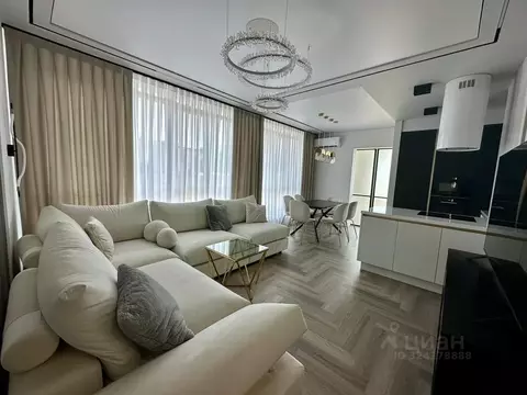 3-к кв. Краснодарский край, Сочи Пластунская ул., 123Ак3 (77.0 м)