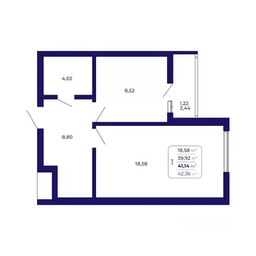 1-к кв. Башкортостан, Уфа Затон-Восточный жилрайон, Паруса жилой ...