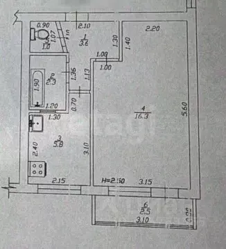 1-к кв. Краснодарский край, Анапа ул. Толстого, 113 (29.0 м)