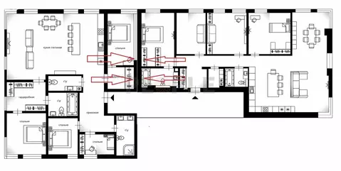 6-комнатная квартира: Москва, Севастопольский проспект, 22А (321 м)
