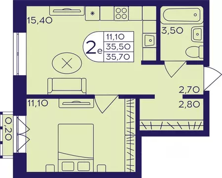 2-к кв. Московская область, Балашиха Железнодорожный мкр, Центр-2 мкр, ...