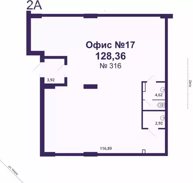 Помещение свободного назначения (128 м)