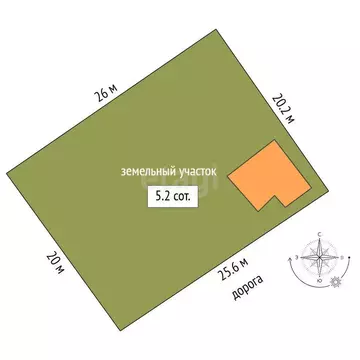 Участок в Тюменский муниципальный округ, СНТ Дружба, Садовая улица (6 ...