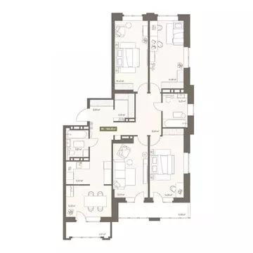 5-к кв. Кемеровская область, Кемерово Московский просп., 23А (108.28 ...