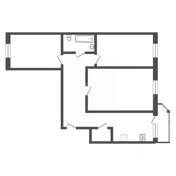 3-к кв. Тульская область, Тула Арсенальная ул., 18 (81.3 м)