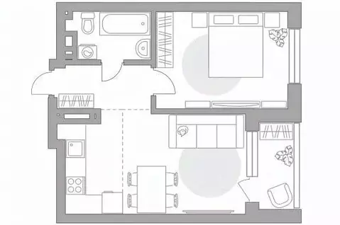 2-к кв. Башкортостан, Уфа ул. Менделеева, 158 (47.5 м)