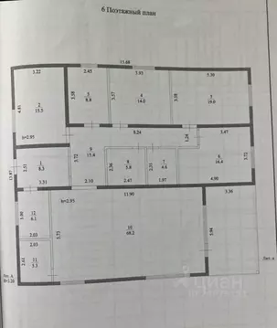 Дом в Волгоградская область, Волгоград Медик СНТ, 2 (188 м)