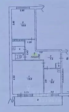 2-к кв. Башкортостан, Агидель ул. Академика Курчатова, 3А (43.3 м)