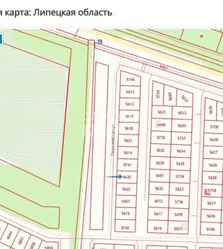 Участок в Липецкая область, Липецк Радужный кп,  (9.5 сот.)